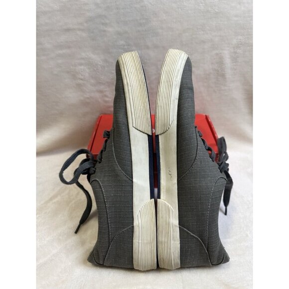 POLO RALPH LAUREN Mens Felton Gray Canvas Sneakers Sz 12D Casual Preppy READ - Picture 6 of 12